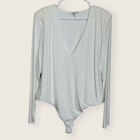 NWT Good American Deep V Long sleeve Bodysuit size 4X - Picture 5 of 12